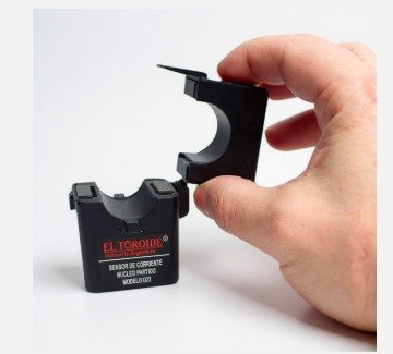 Sensor de corriente núcleo partido PSV-400AAC-1VAC-D23 - sensor de consumo eléctrico