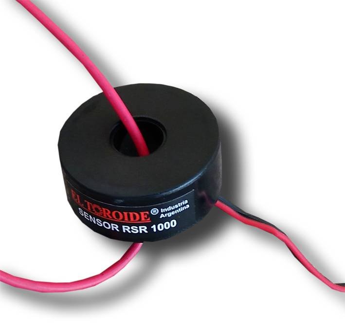 Sensor de corriente RSR-100AAC-0.1AAC-D12, salida en miliamperios, apto para Arduino - medidor de corriente toroidal
